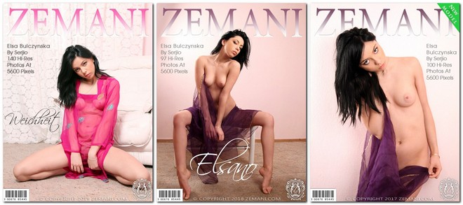 [Zemani] Elsa Bulczynska - Photoset Pack 2017-2019