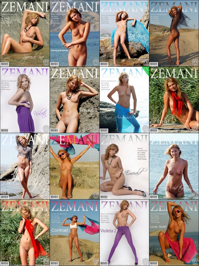 [Zemani] Anna Avramovic - Photoset Pack