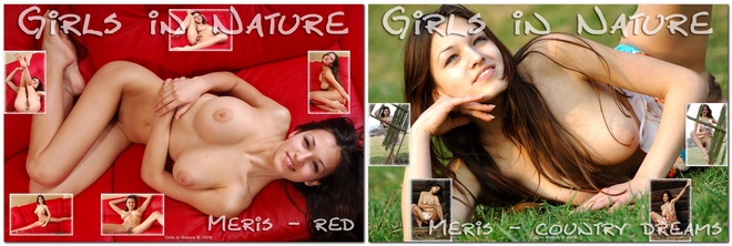 Meris - GirlsInNature - Photoset Pack 2015