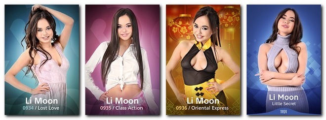 Li Moon - iStripper - Photoset Pack 2017-2019