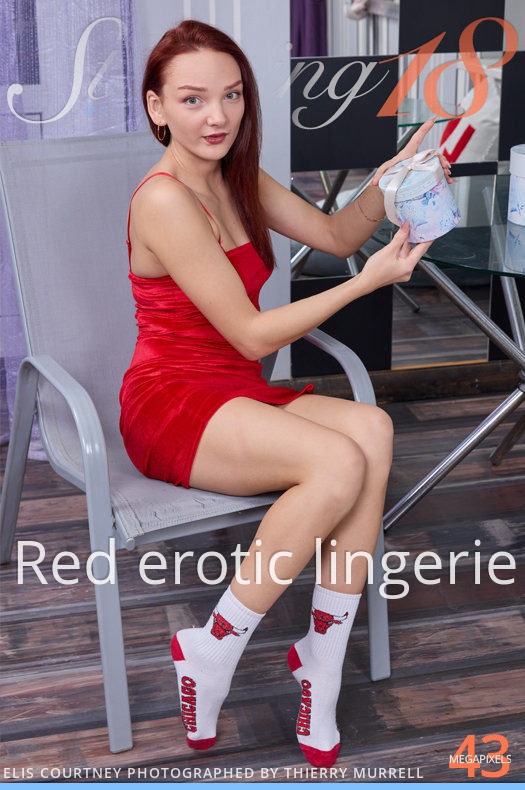 [Stunning18] Elis Courtney - Red Erotic Lingerie