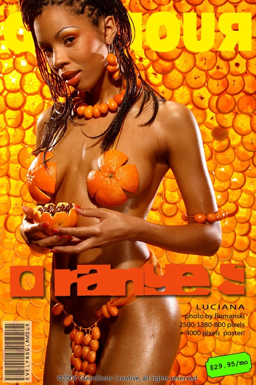 Luciana - Oranges / MyGlamourSite