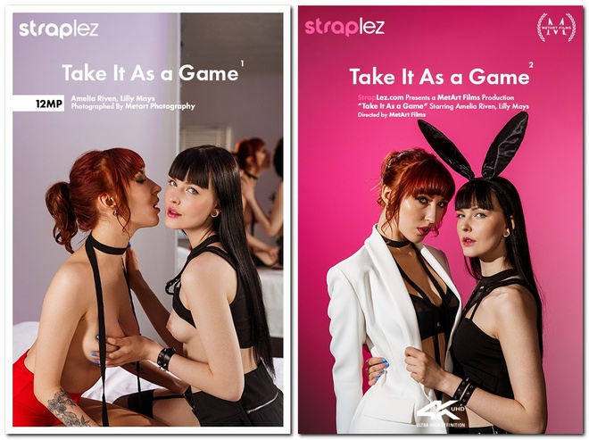 [StrapLez] Lilly Mays, Amelia Riven - Take It As A Game